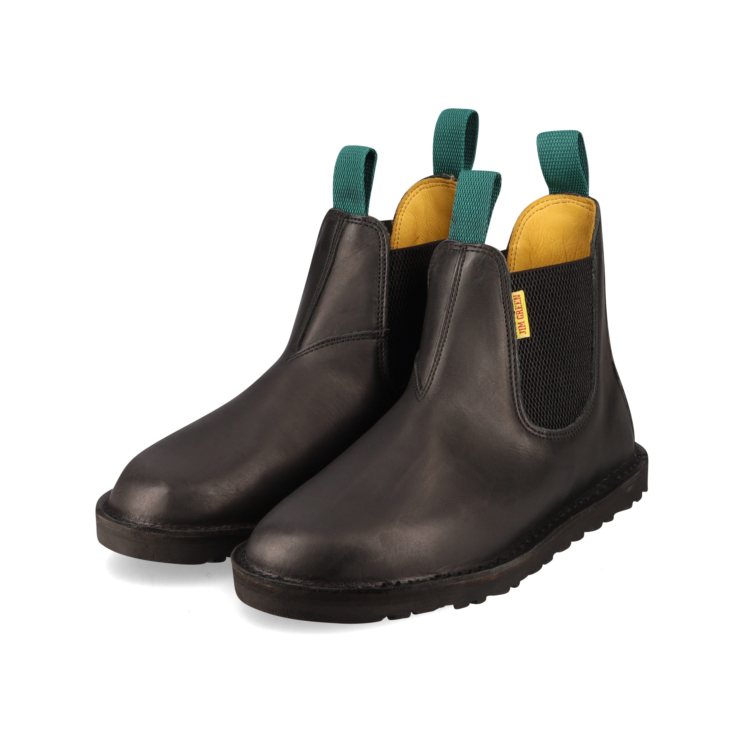 Black Jim Green Barefoot Stockman Boots | 3521860-JU