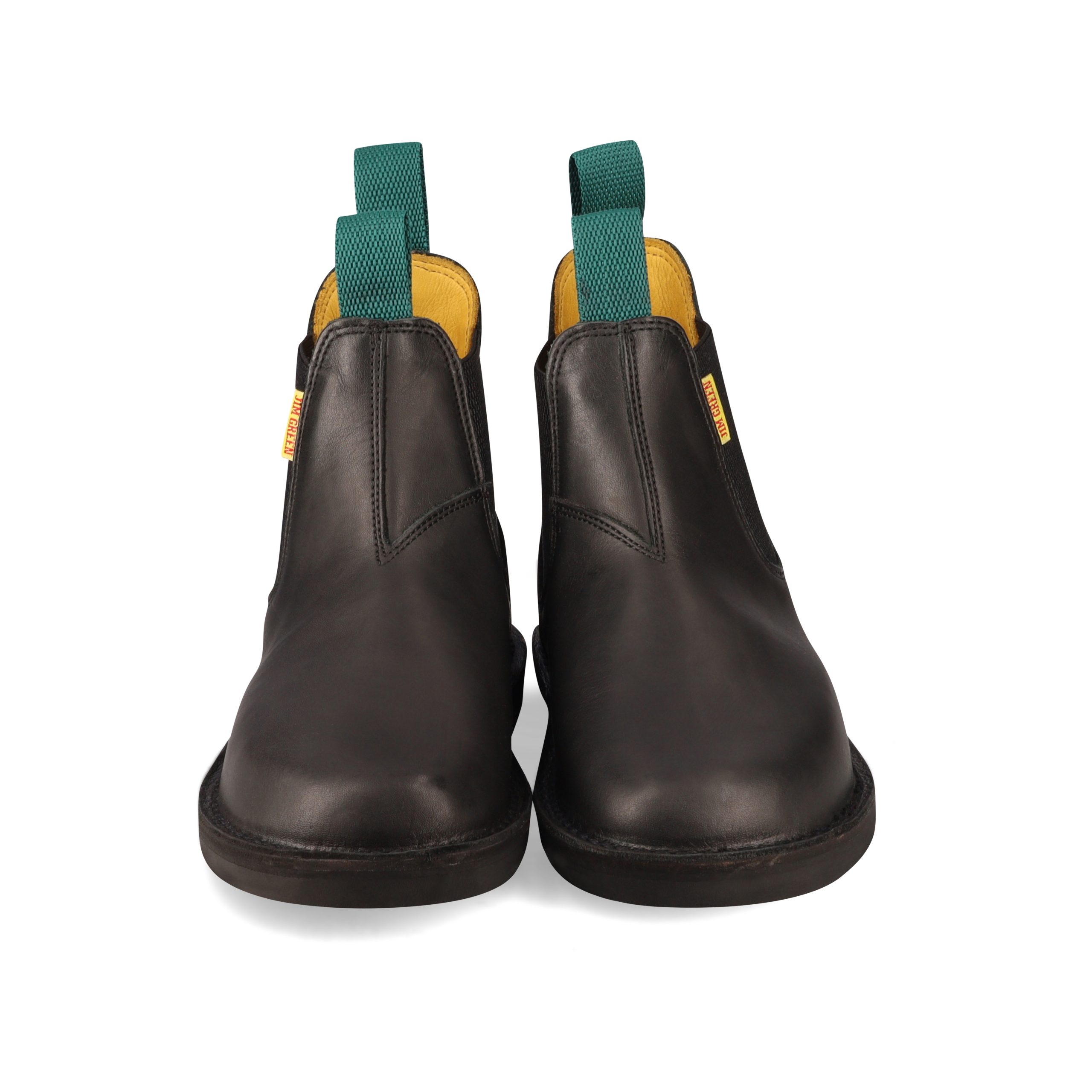 Black Jim Green Barefoot Stockman Boots | 3521860-JU