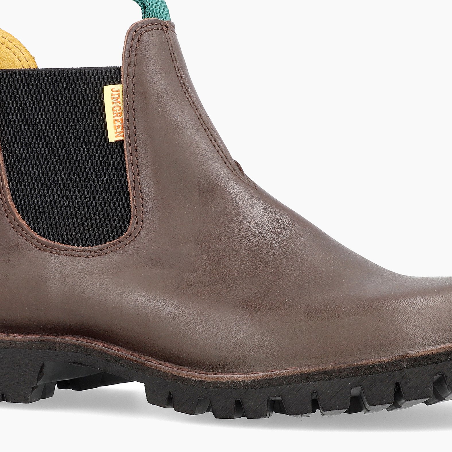 Brown Jim Green Stockman Boots | 3567908-FE