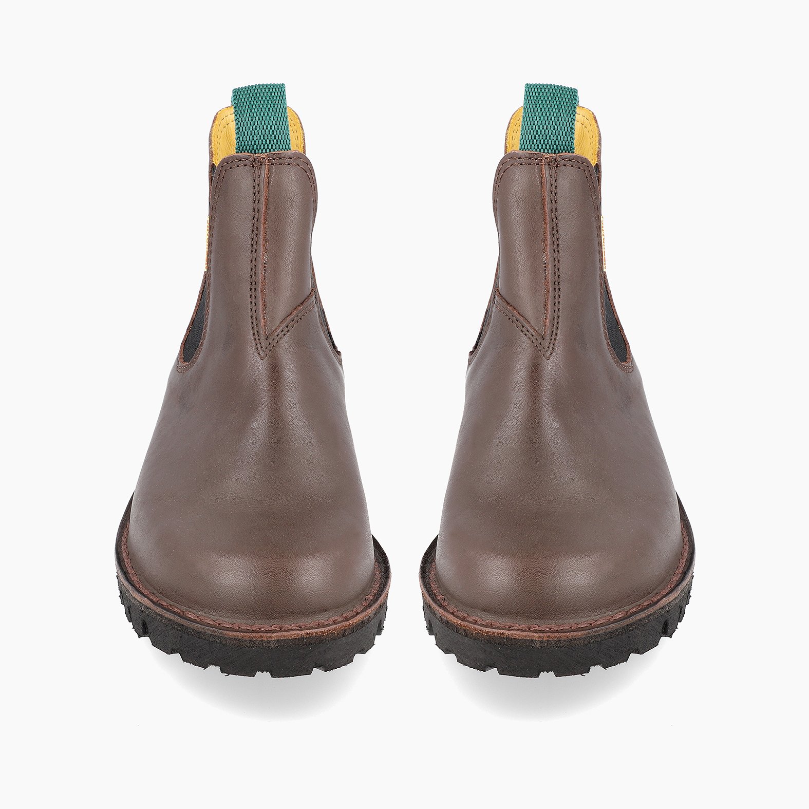 Brown Jim Green Stockman Boots | 3567908-FE