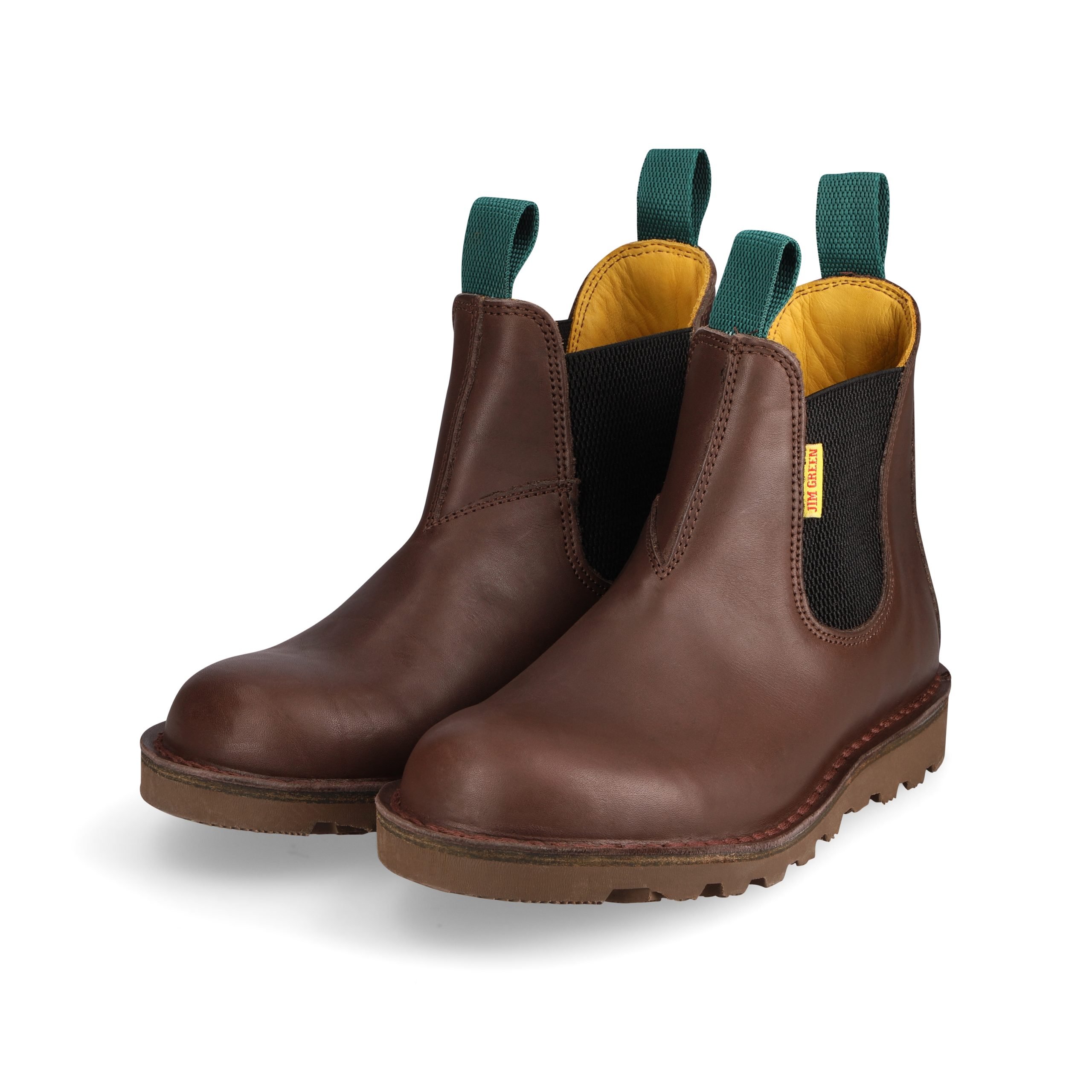 Brown Jim Green Stockman - Tyre Wedge Boots | 5613472-NM