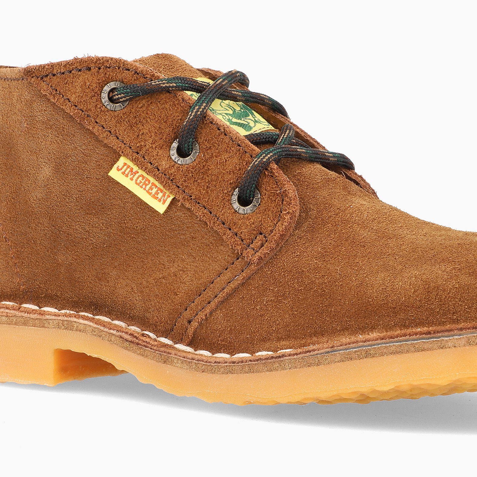 Chestnut Jim Green Rough Out Vellie Boots | 5412836-KH