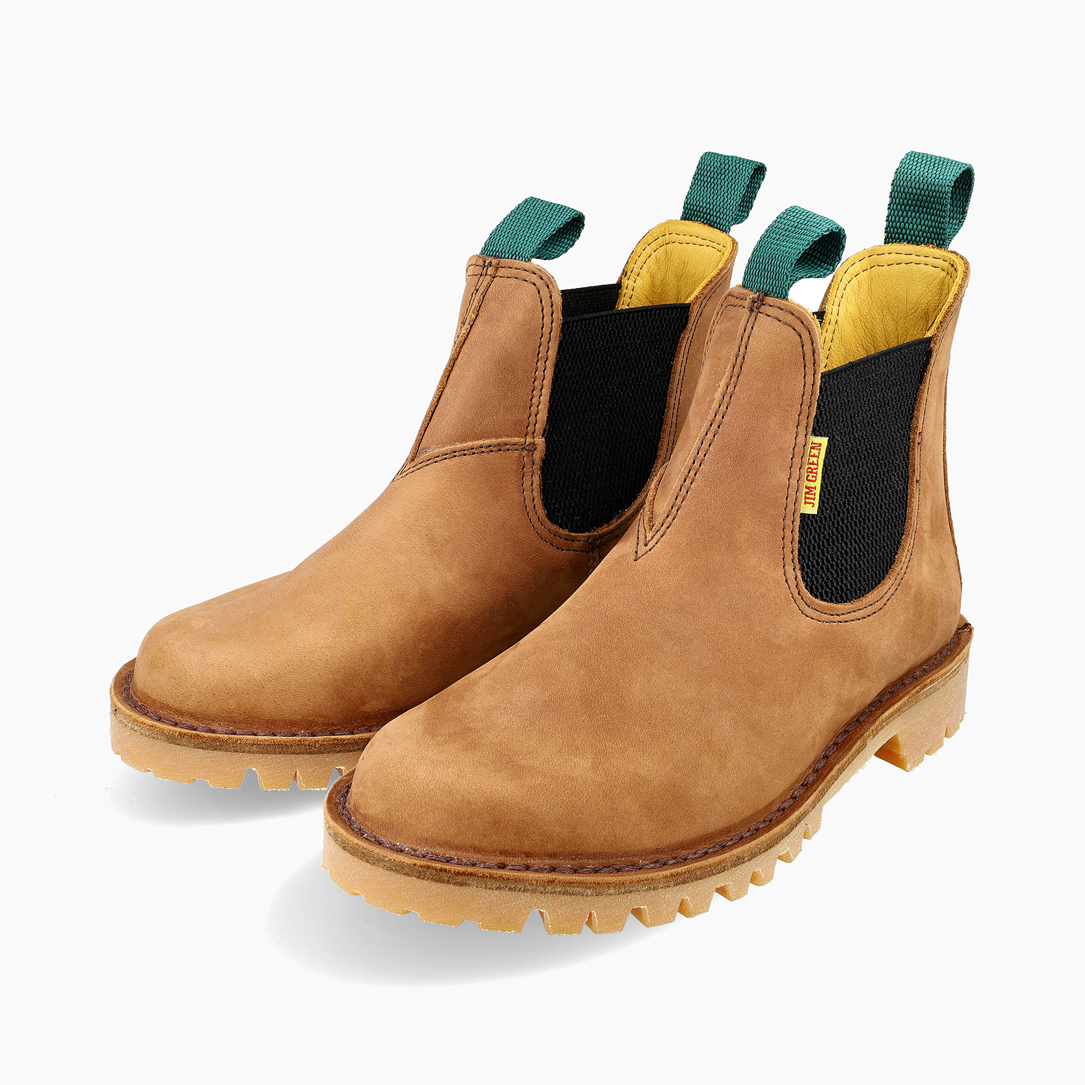 Fudge Jim Green Stockman Boots | 0259784-XE