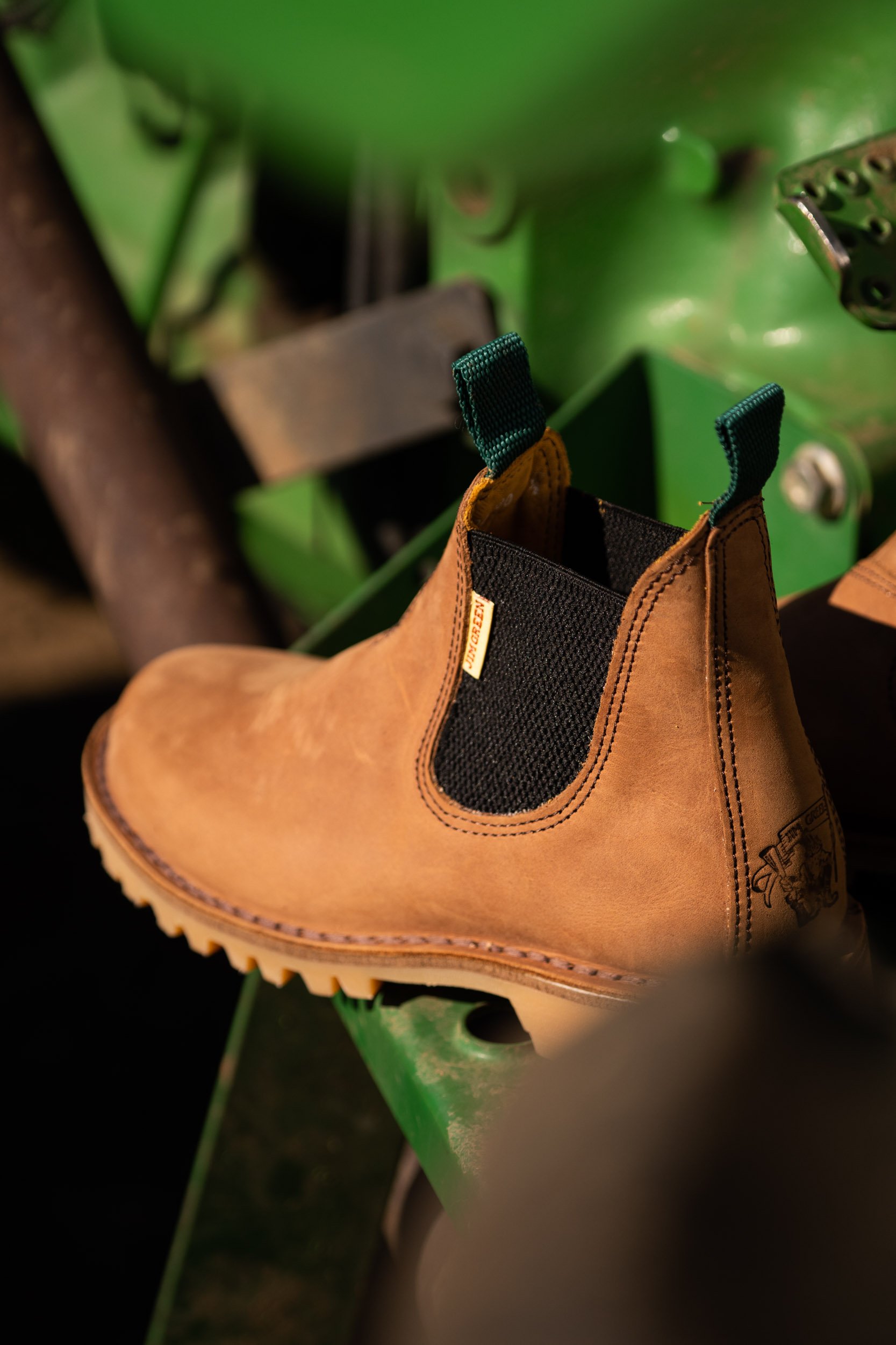 Fudge Jim Green Stockman Boots | 0259784-XE