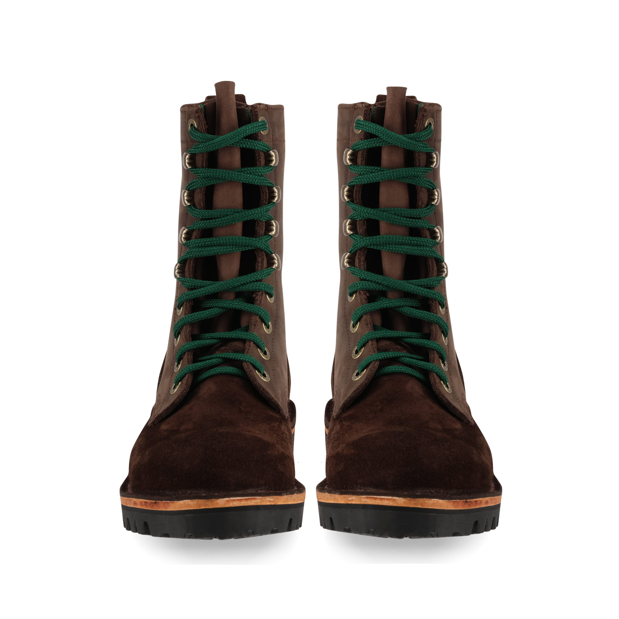 Houston Brown Jim Green Rugged African Trooper - Drop B - January &'25 Boots | 4295831-YA