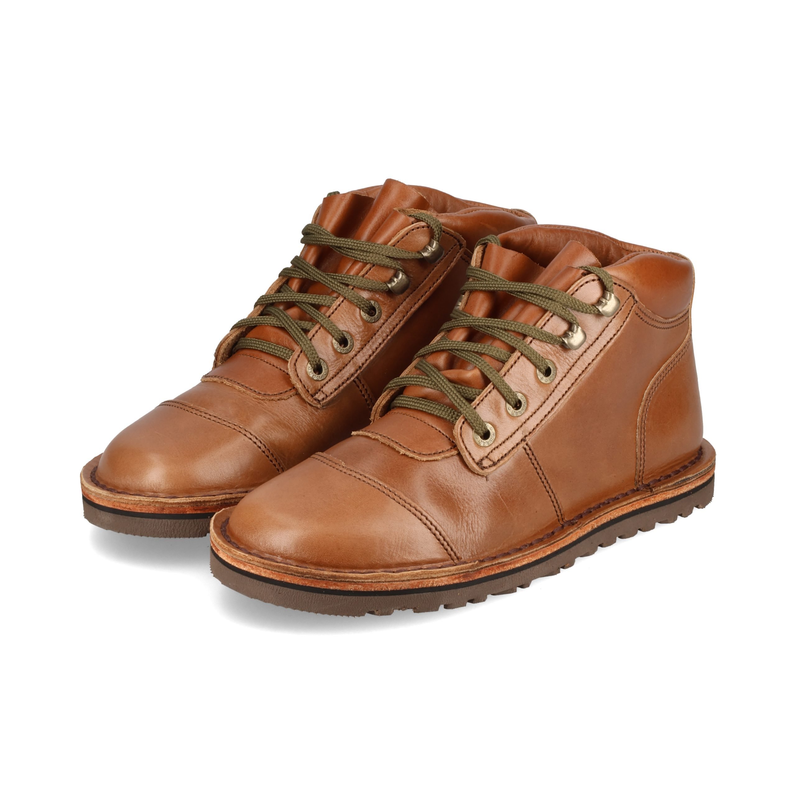 Natural Veg Tan Jim Green African Ranger Barefoot Boots | 3420869-XA