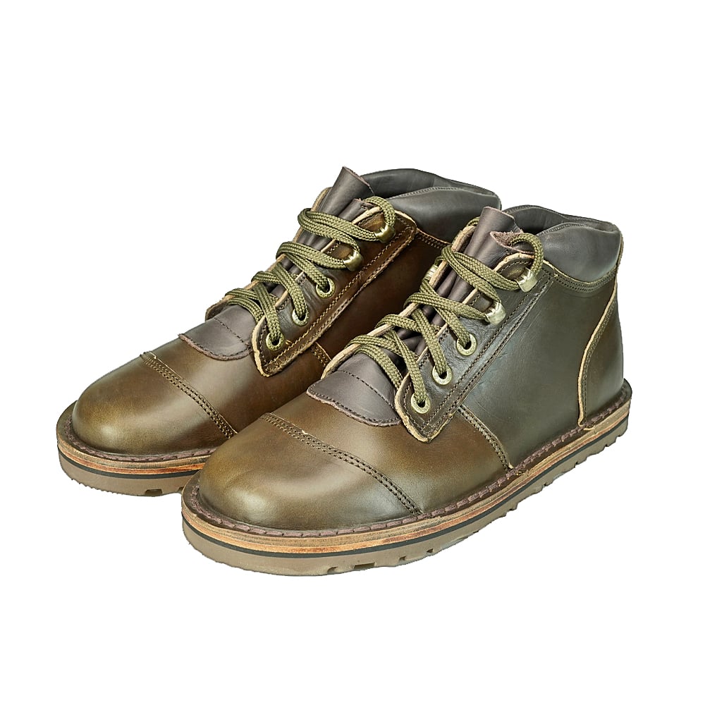 Olive Brown Jim Green African Ranger Barefoot Boots | 9581270-MY