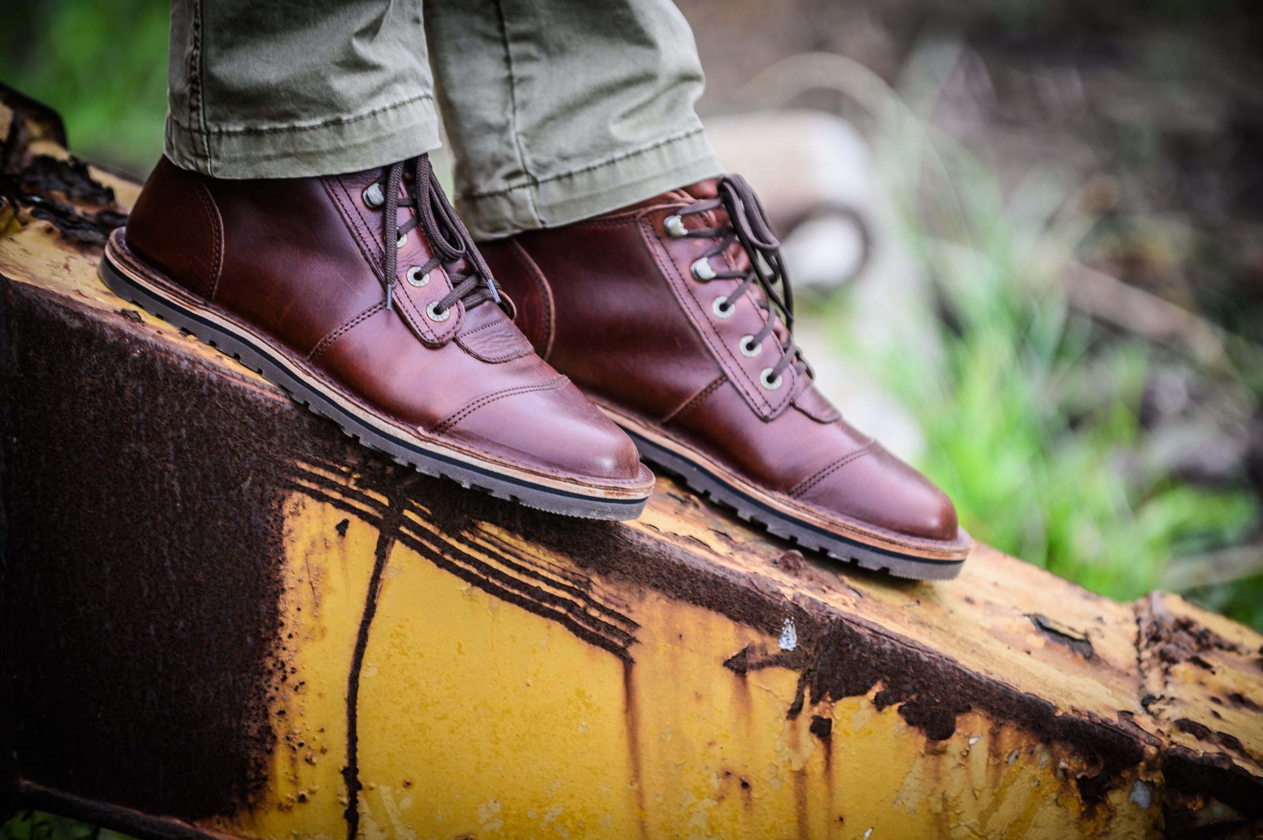 Walnut Veg Tan Jim Green African Ranger Barefoot Boots | 6417208-HI